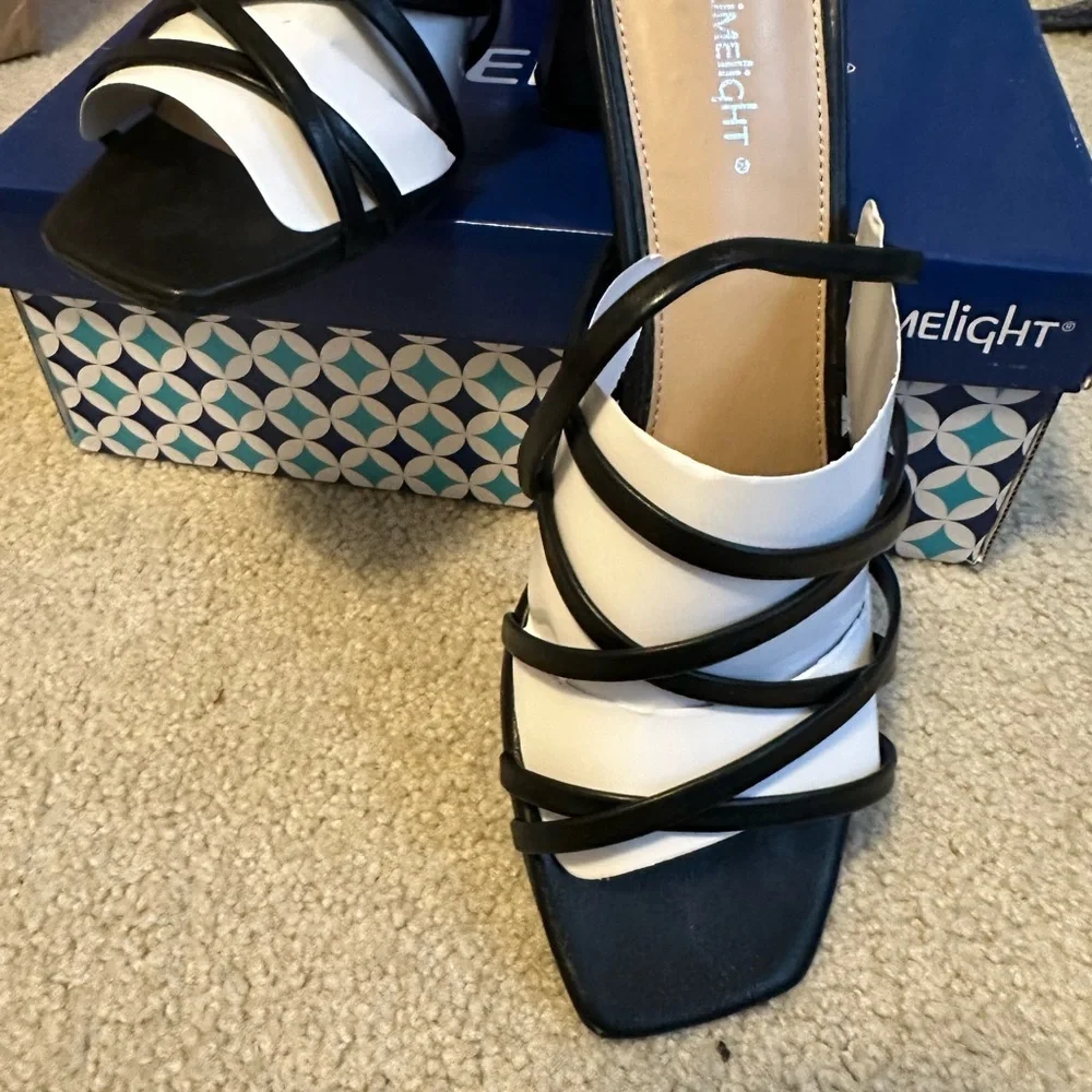Limelight Allegra Black Heels